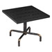 Neum 35"W x 35"L Bistro Table - Black - ZUO6393