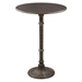 Oswego 30" Round Pub Height Bistro Bar Table - Dark Russet - COA1043