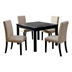 Ardens Transitional 5-Piece Counter Height Table Set