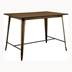 Lana Industrial Metal Frame Counter Height Table