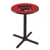 L211 University of Nevada Las Vegas 36" Tall Pub Table - Black Wrinkle