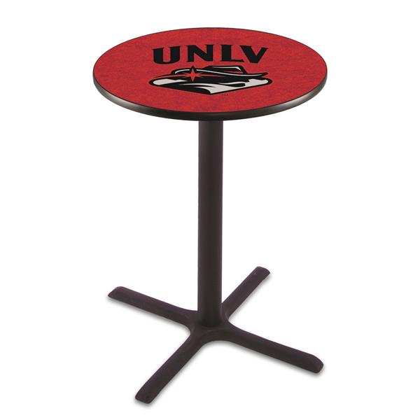 L211 University of Nevada Las Vegas 42" Tall Pub Table - Black Wrinkle  