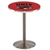 L214 University of Nevada Las Vegas 36" Tall - 36" Top Pub Table - Stainless