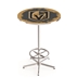 L216-03 Vegas Golden Knights 42" Tall - 36" Top Pub Table - Chrome