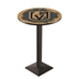 L217-03 Vegas Golden Knights 36" Tall Pub Table - Black Wrinkle