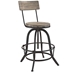 Procure Wood Bar Stool - Brown