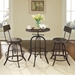 Procure Bar Stool Set of 2 - Brown - MOD1651