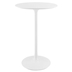 Lippa 28" Round Wood Bar Table - White