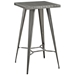 Direct Metal Bar Table - Gunmetal - MOD2325