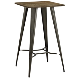 Direct Bar Table - Brown 