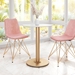 Alto White and Gold Bistro Table - ZUO5009