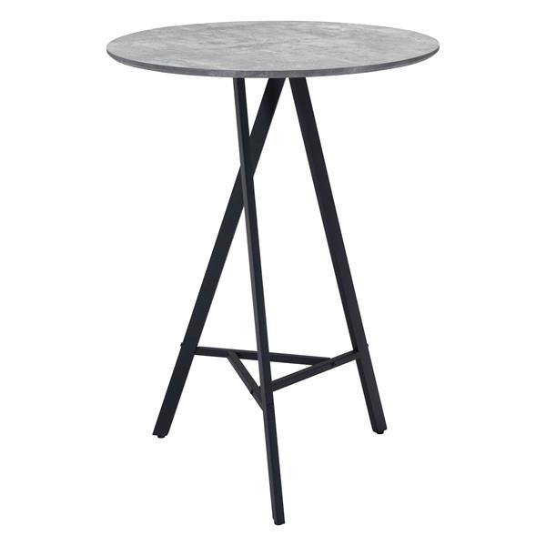 Metz Gray Bar Table 